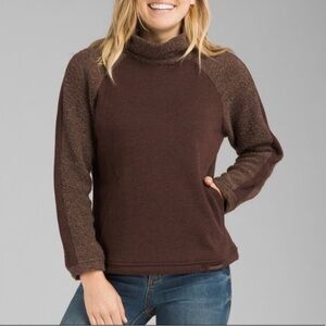 Prana Lockwood Sweater Cowl Neck Sweater size S